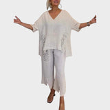 Bianca | Cotton and Linen Two-Piece Set