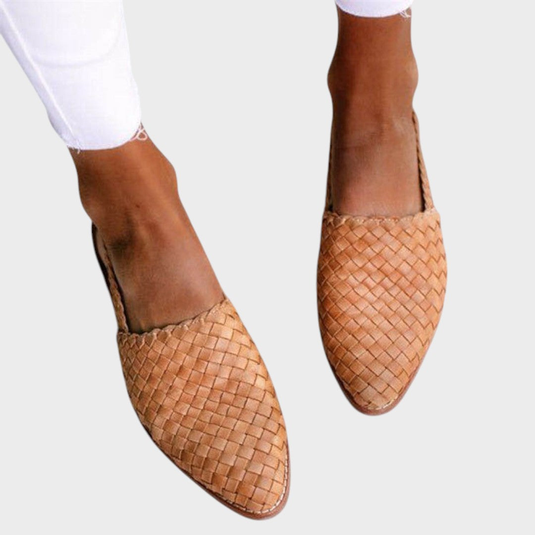 Andrea | Orthopedic Woven Flat Sandals