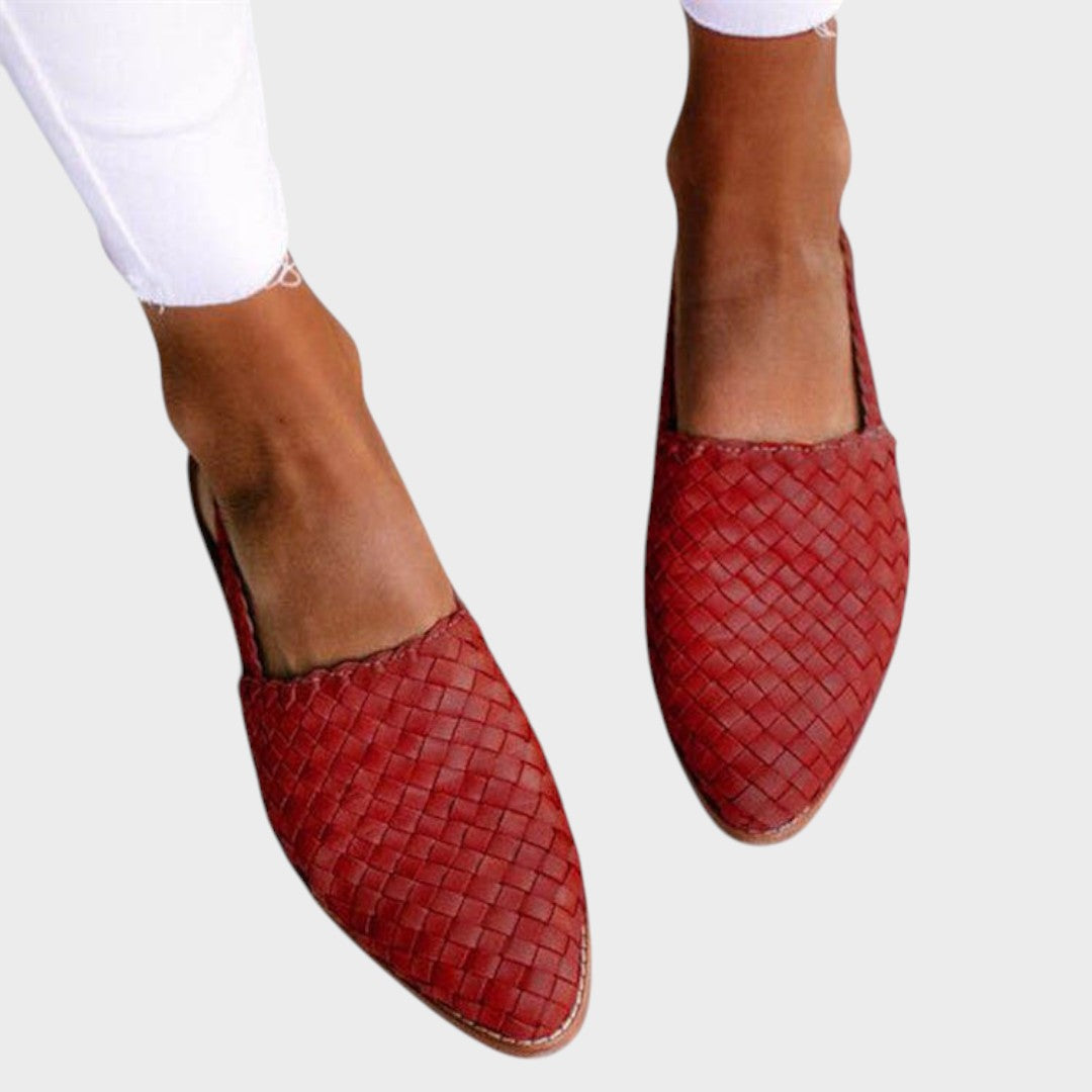 Andrea | Orthopedic Woven Flat Sandals