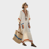Jina | Fluid cotton and linen dress