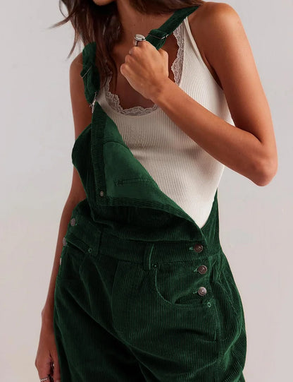 The Cozy Corduroy Overalls