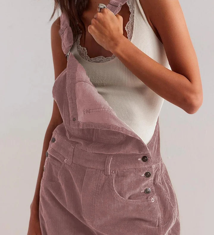 The Cozy Corduroy Overalls