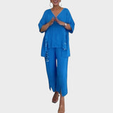 Bianca | Cotton and Linen Two-Piece Set