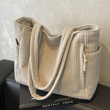 Tilda – Ribbed Handbag with Cord Detail