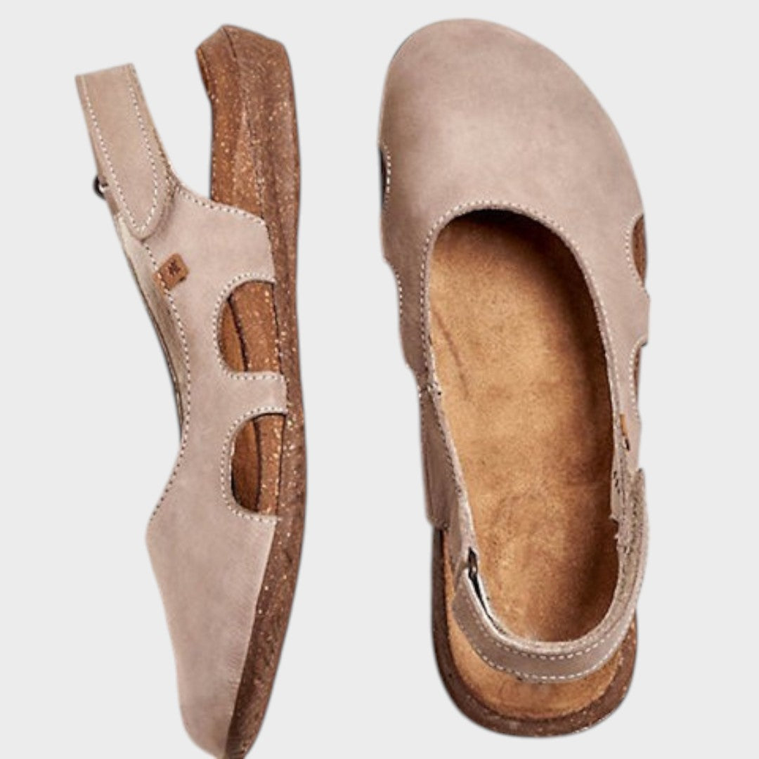 Eve | Orthopedic Flat Cork Sandals