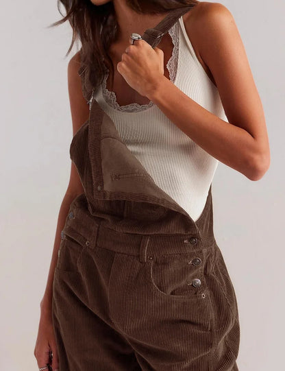 The Cozy Corduroy Overalls
