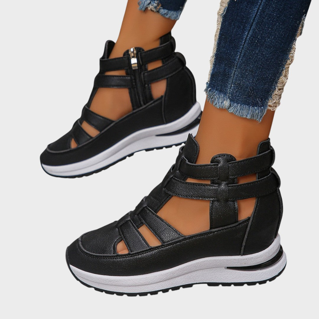 Isabel | Elegant Sandals with Side Zipper