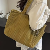 Tilda – Ribbed Handbag with Cord Detail