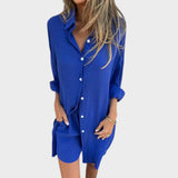 Nora | Linen Shirt and Shorts Set