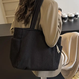 Tilda – Ribbed Handbag with Cord Detail