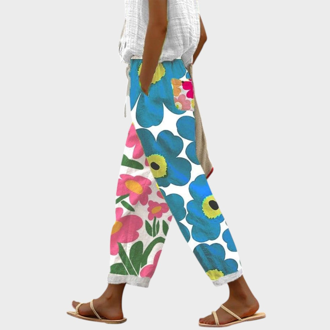 Jasmine | Printed Elastic Pants