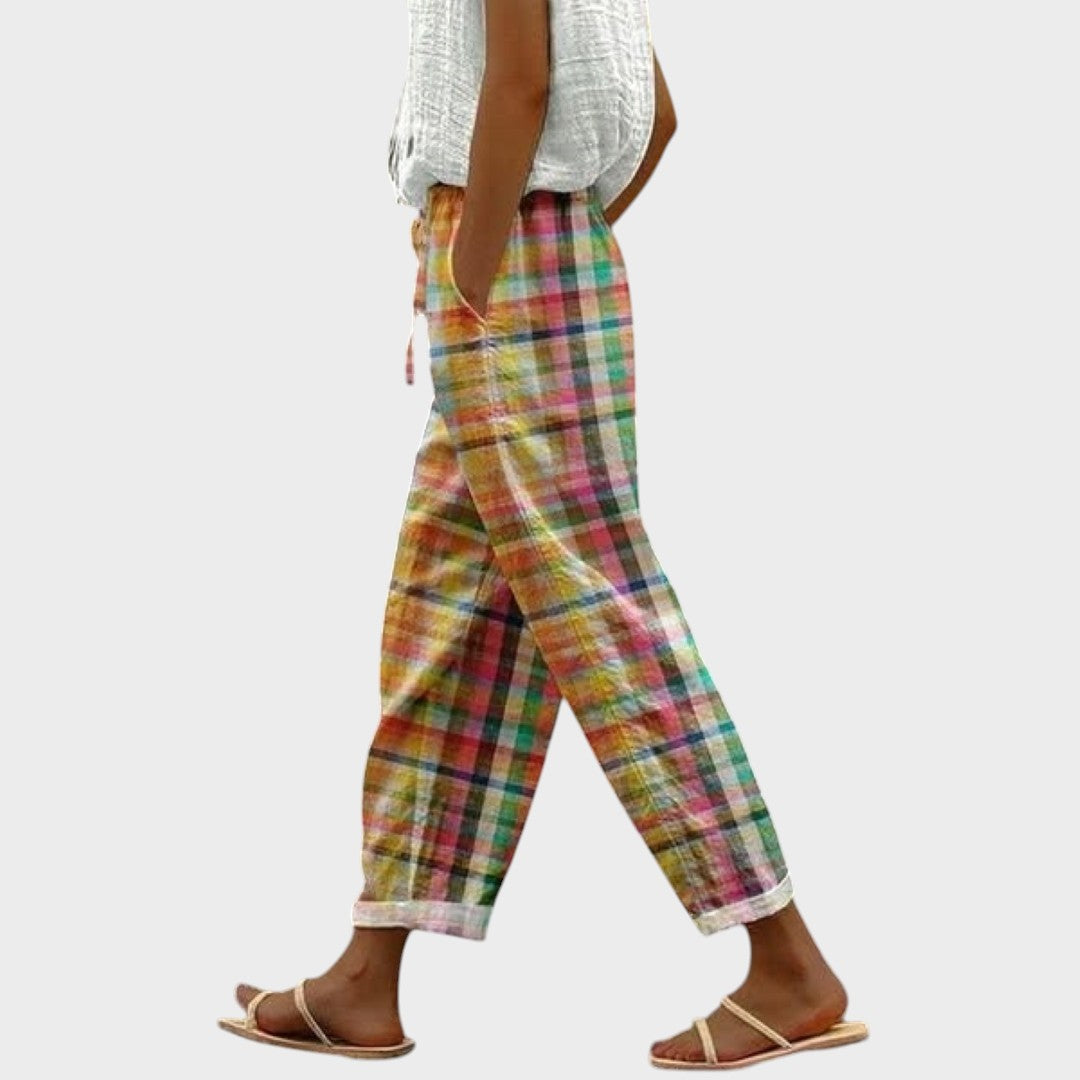 Jasmine | Printed Elastic Pants