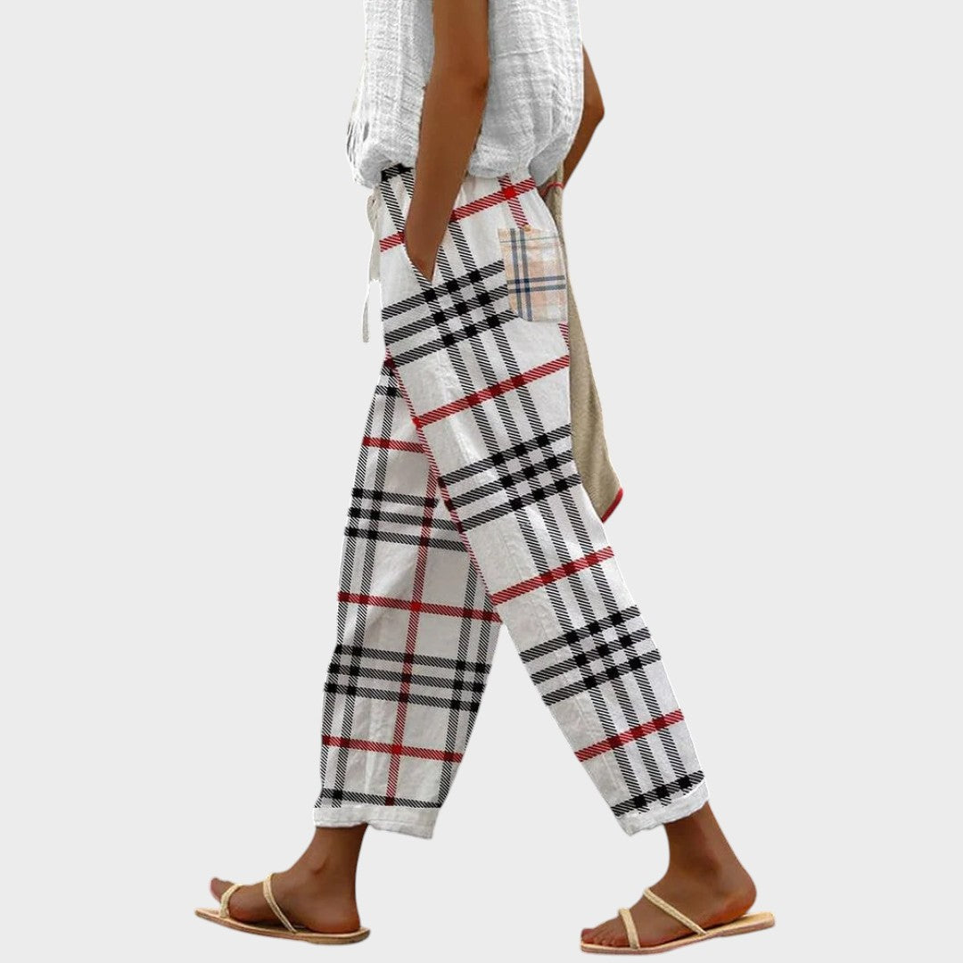 Jasmine | Printed Elastic Pants