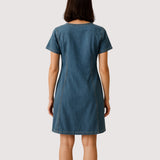 Mila | V-neck Denim Dress