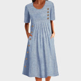 Luisa | Cotton Midi Dress