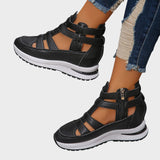 Isabel | Elegant Sandals with Side Zipper