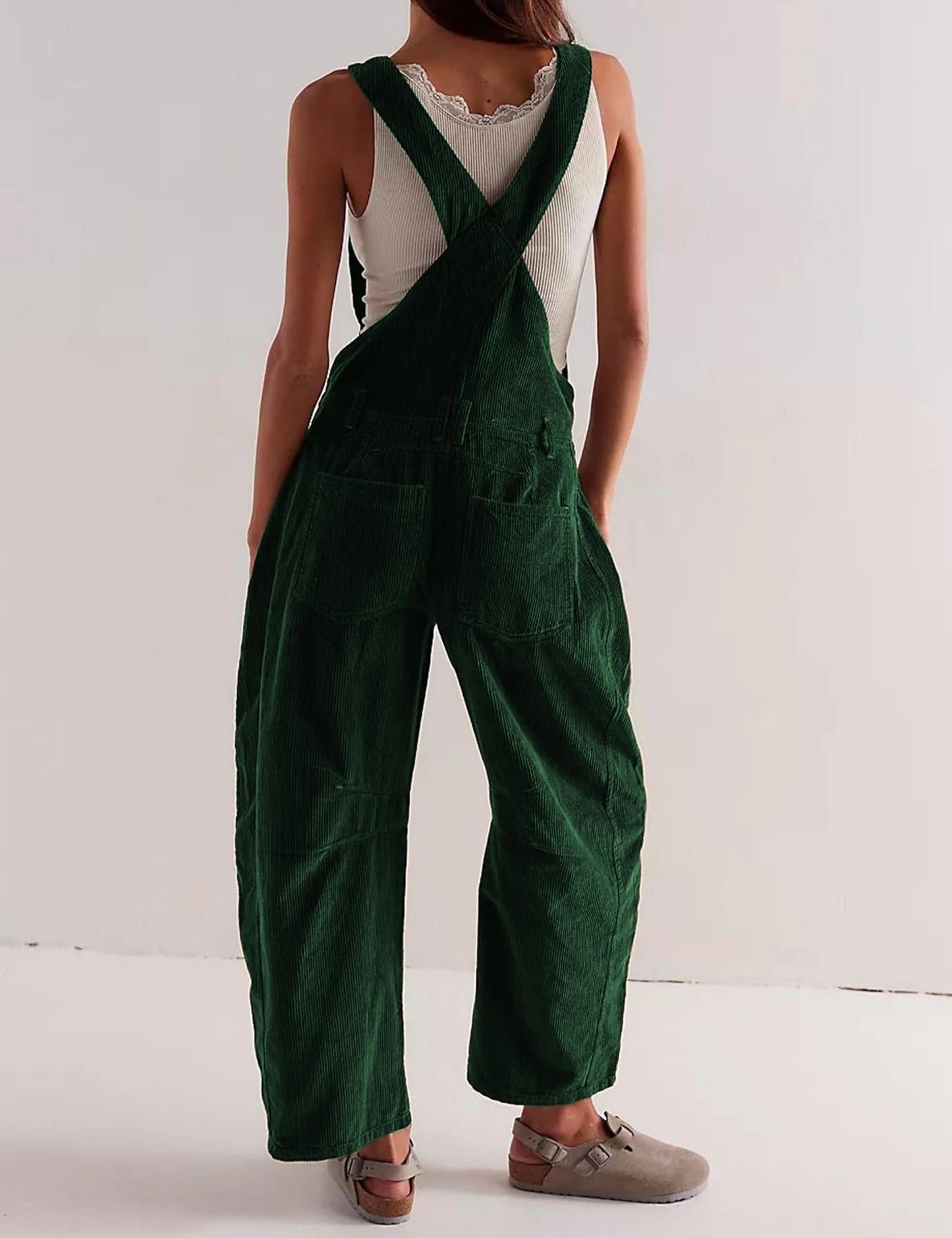The Cozy Corduroy Overalls