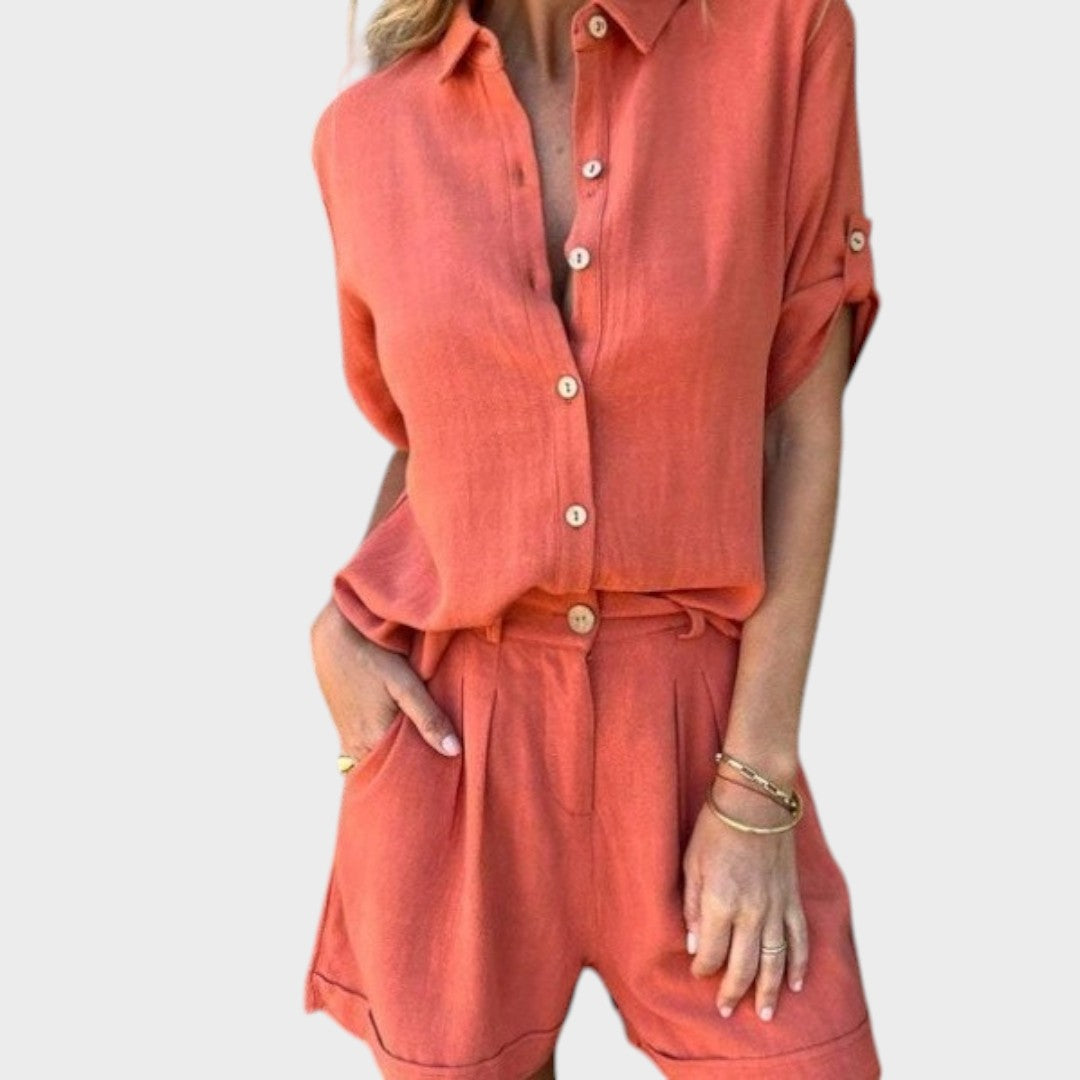 Sofia | Breezy Linen Set