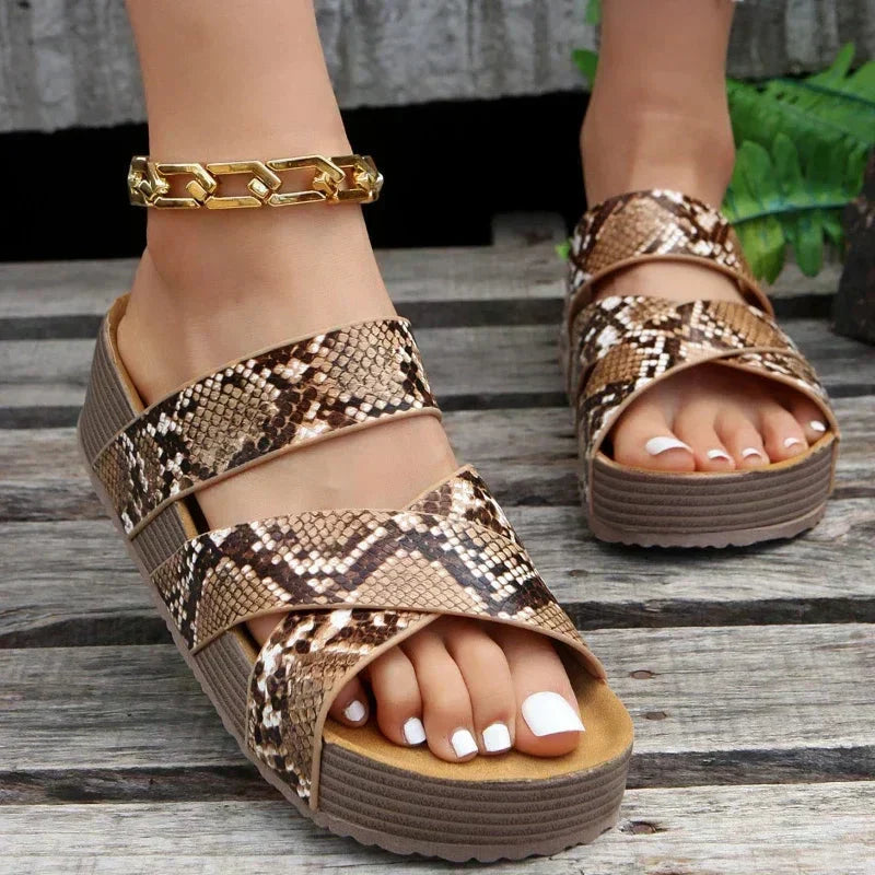 ROSETTA - Leather Orthopedic Sandals